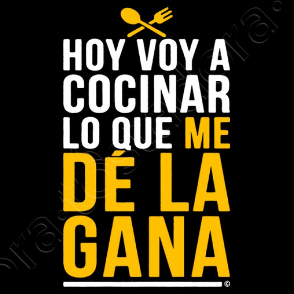 Hoy voy a cocinar lo que me du00e9 la gana
