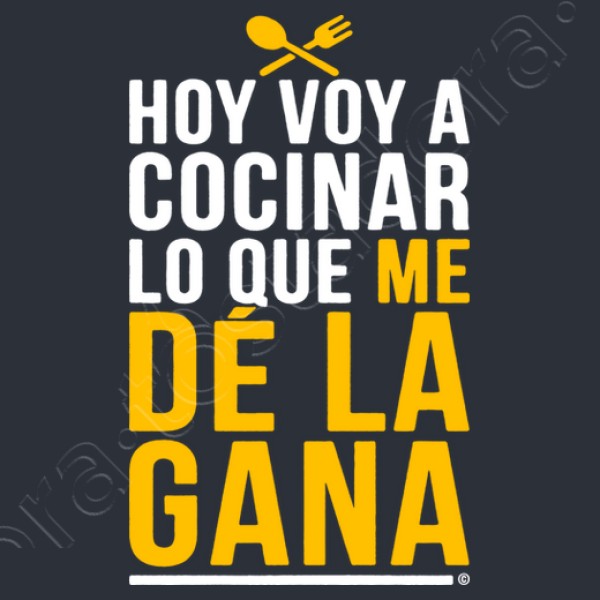 Hoy voy a cocinar lo que me du00e9 la gana