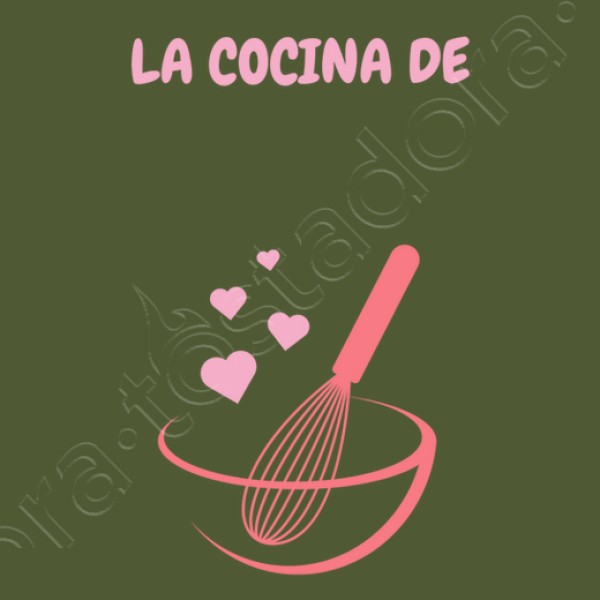la cocina de nombre personalizable