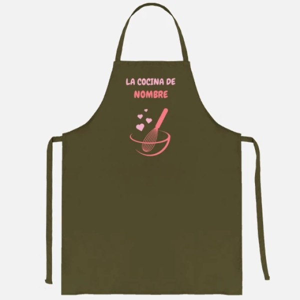 la cocina de nombre personalizable