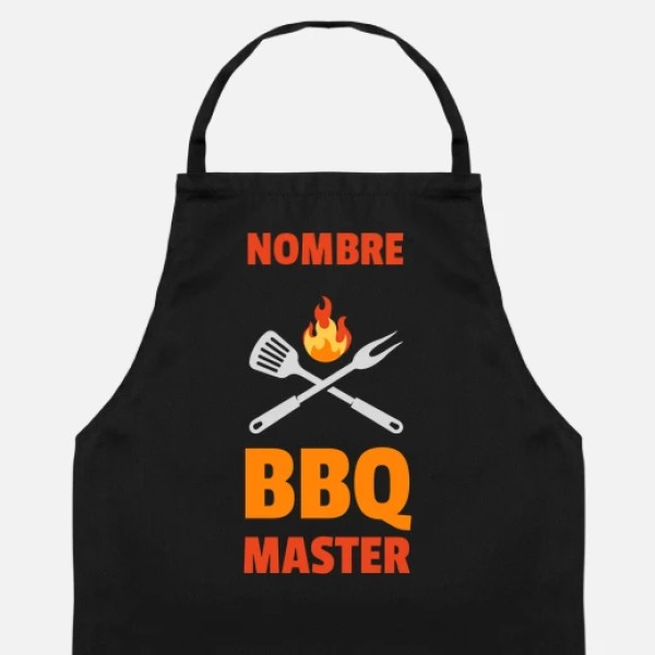 bbq master rojo personalizable