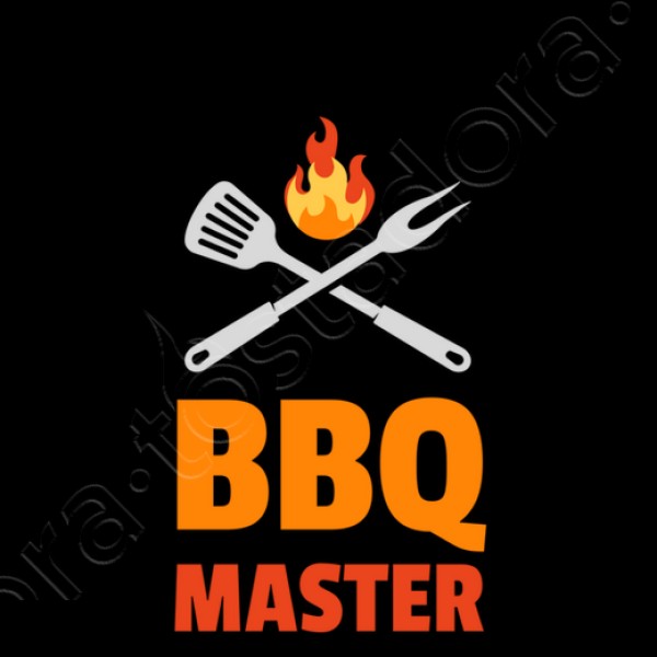 bbq master rojo personalizable