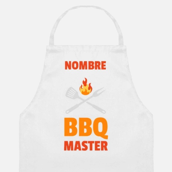 bbq master rojo personalizable