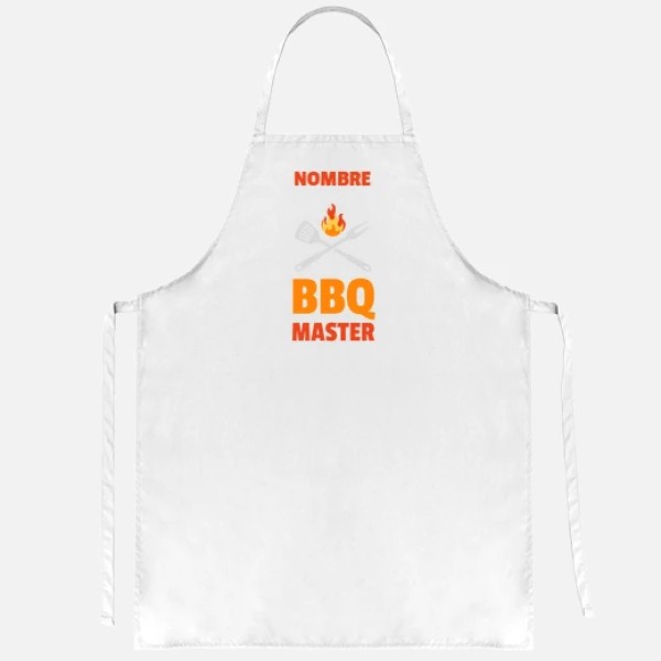 bbq master rojo personalizable