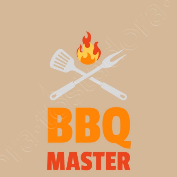 bbq master rojo personalizable
