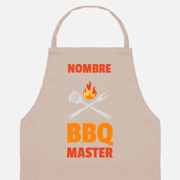 bbq master rojo personalizable