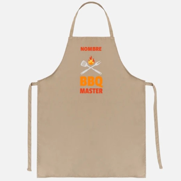 bbq master rojo personalizable