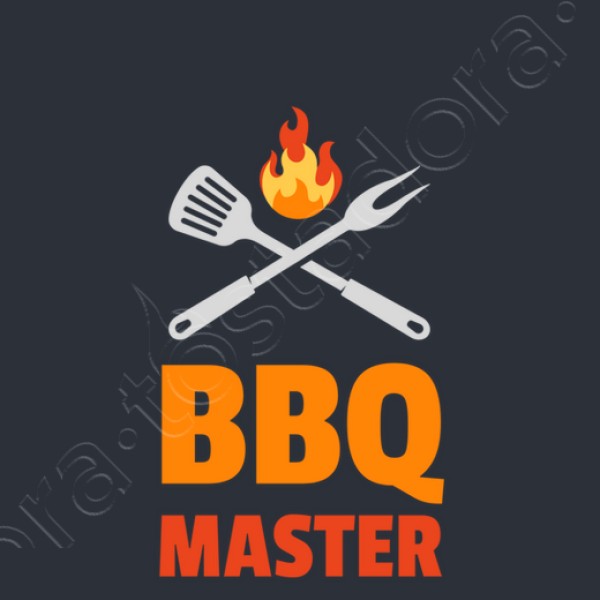 bbq master rojo personalizable