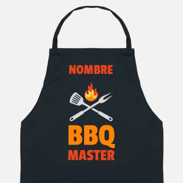 bbq master rojo personalizable