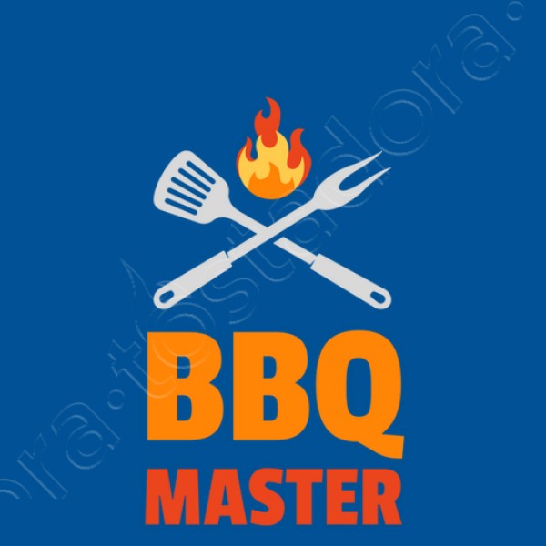 bbq master rojo personalizable