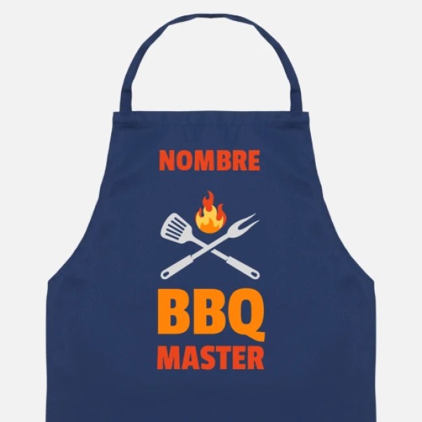 bbq master rojo personalizable