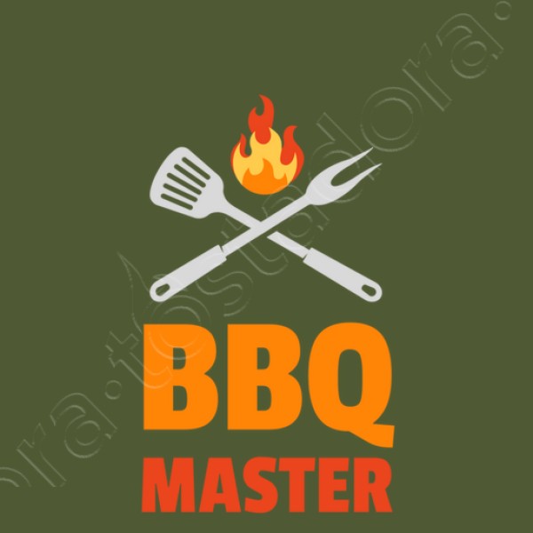 bbq master rojo personalizable