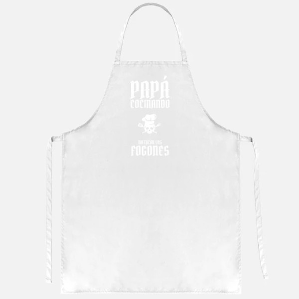 papu00e1 cocinando no tocar los fogones