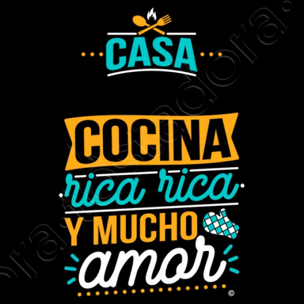 Casa nombre cocina rica rica y mucho amor