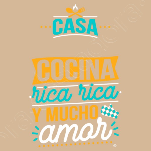 Casa nombre cocina rica rica y mucho amor