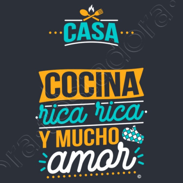 Casa nombre cocina rica rica y mucho amor