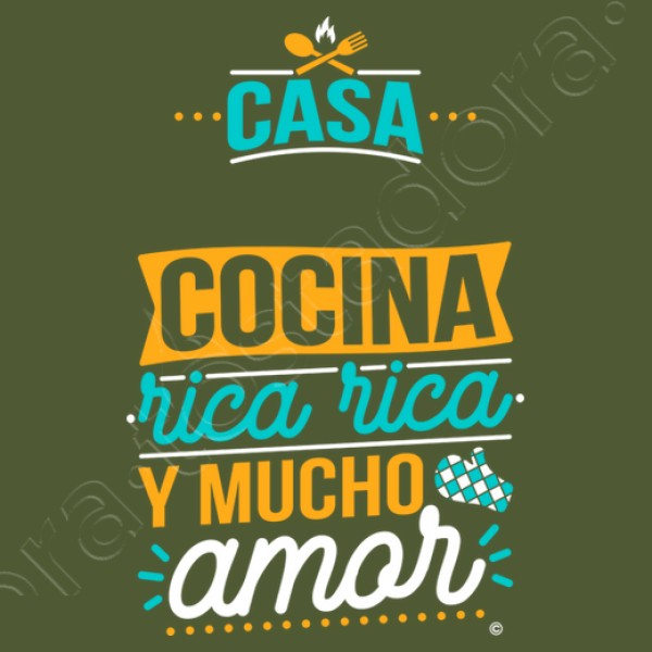 Casa nombre cocina rica rica y mucho amor