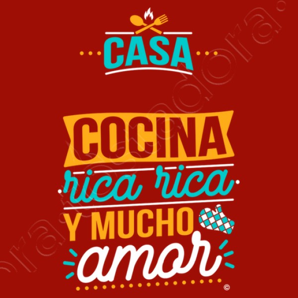Casa nombre cocina rica rica y mucho amor