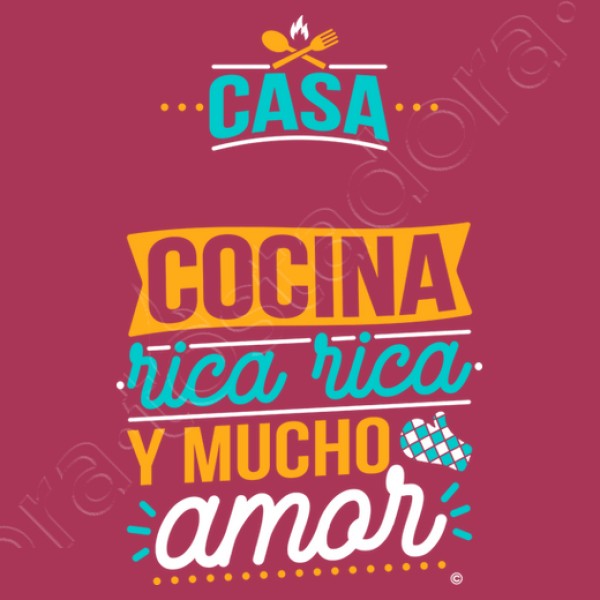 Casa nombre cocina rica rica y mucho amor
