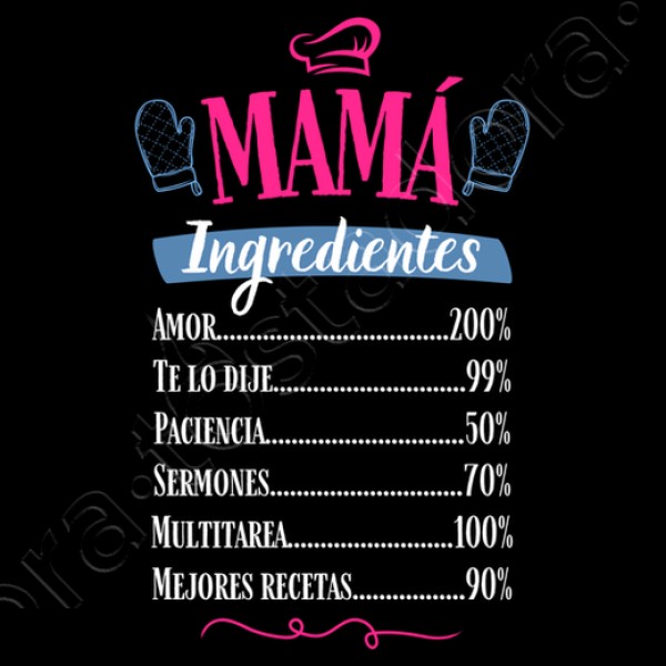 Mama ingredientes chef