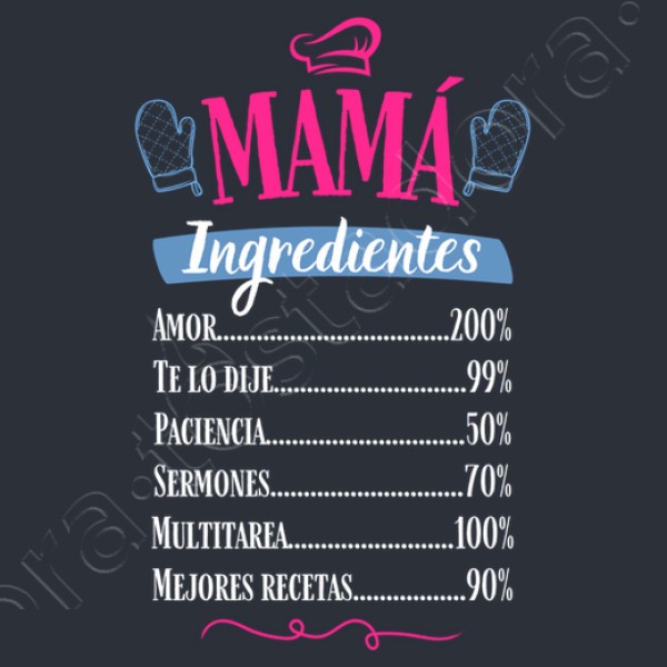 Mama ingredientes chef