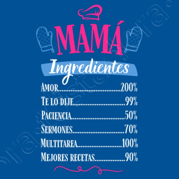 Mama ingredientes chef
