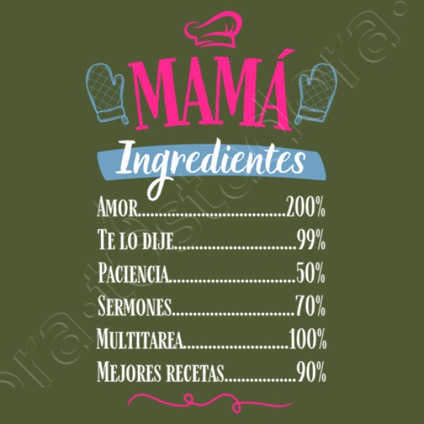 Mama ingredientes chef