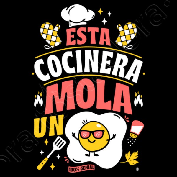 Esta cocinera mola un huevo
