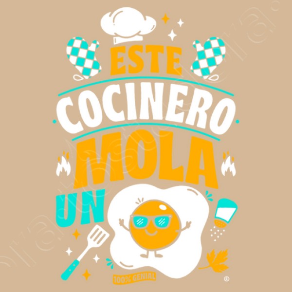 Este cocinero mola un huevo