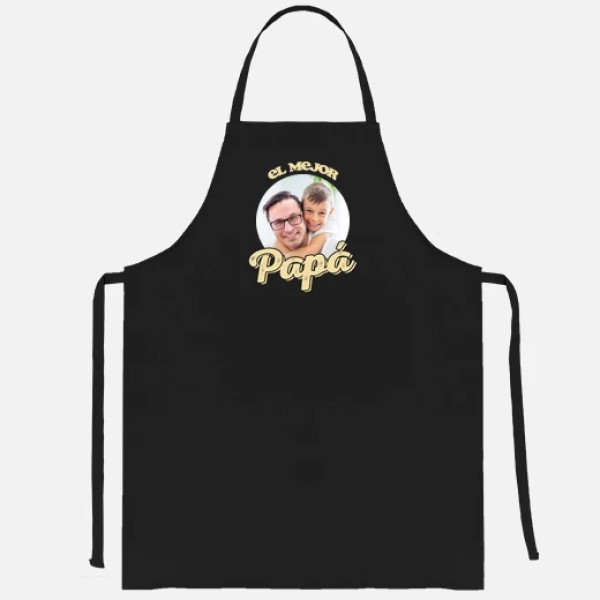 delantal el mejor papu00e1 regalos du00eda del padre personalizados