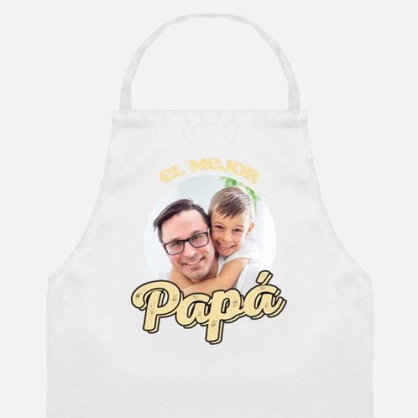delantal el mejor papu00e1 regalos du00eda del padre personalizados