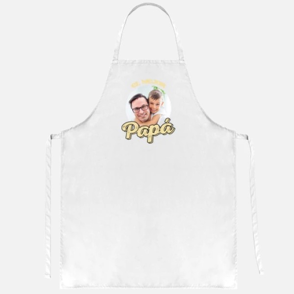 delantal el mejor papu00e1 regalos du00eda del padre personalizados
