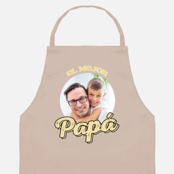 delantal el mejor papu00e1 regalos du00eda del padre personalizados