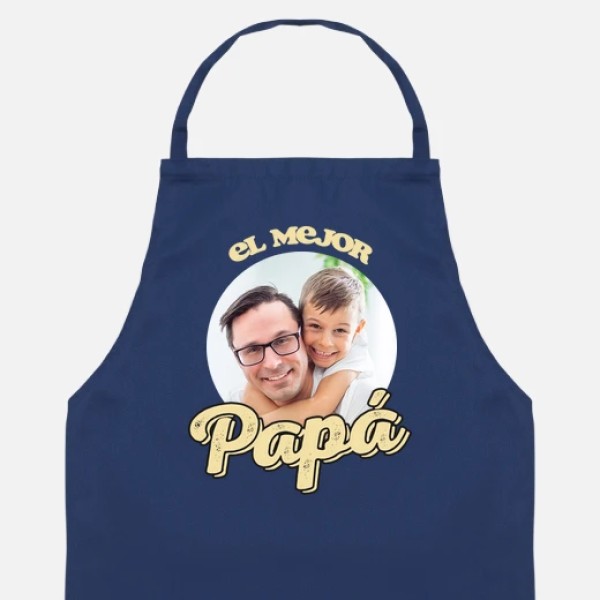 delantal el mejor papu00e1 regalos du00eda del padre personalizados