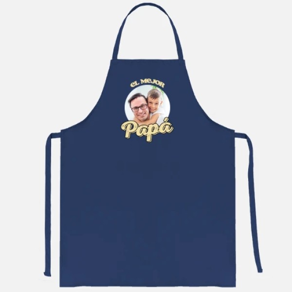 delantal el mejor papu00e1 regalos du00eda del padre personalizados