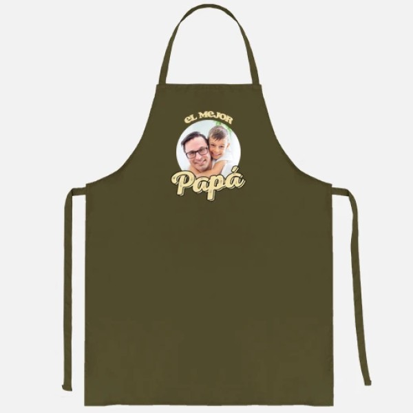 delantal el mejor papu00e1 regalos du00eda del padre personalizados