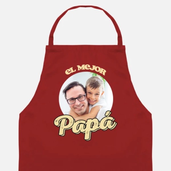 delantal el mejor papu00e1 regalos du00eda del padre personalizados