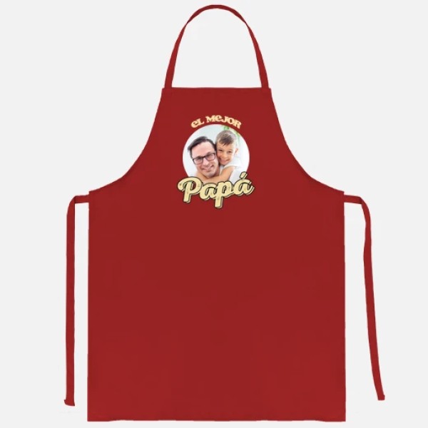 delantal el mejor papu00e1 regalos du00eda del padre personalizados