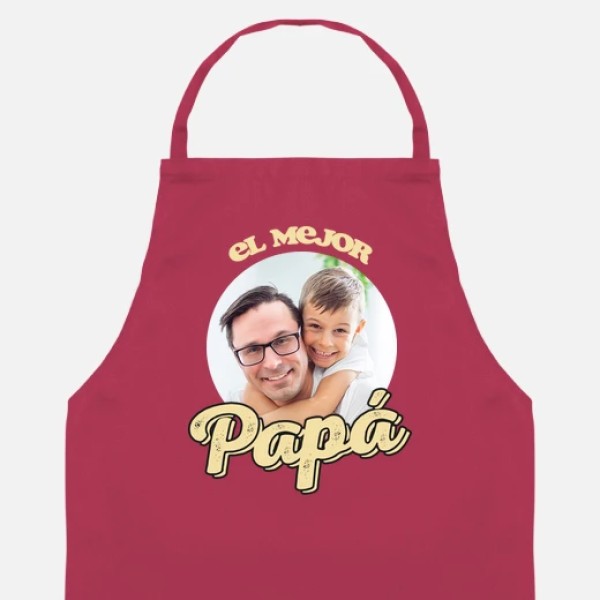 delantal el mejor papu00e1 regalos du00eda del padre personalizados
