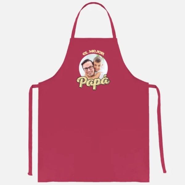 delantal el mejor papu00e1 regalos du00eda del padre personalizados