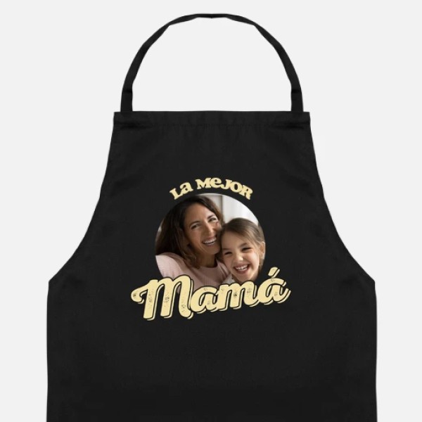 delantal la mejor mamu00e1 foto regalo delantal personalizado madre