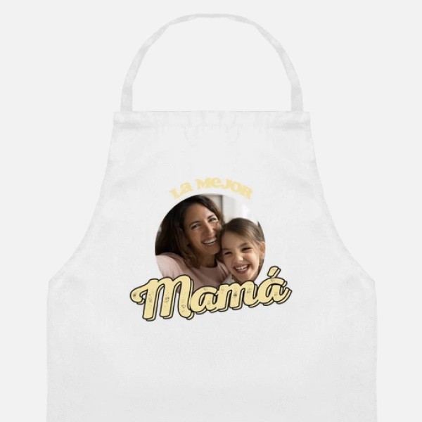 delantal la mejor mamu00e1 foto regalo delantal personalizado madre