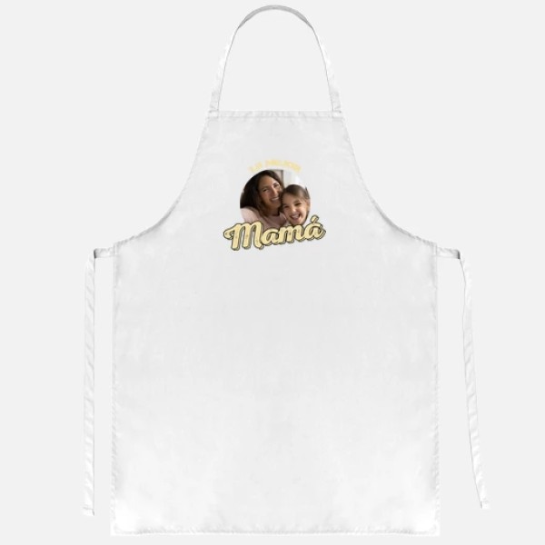 delantal la mejor mamu00e1 foto regalo delantal personalizado madre