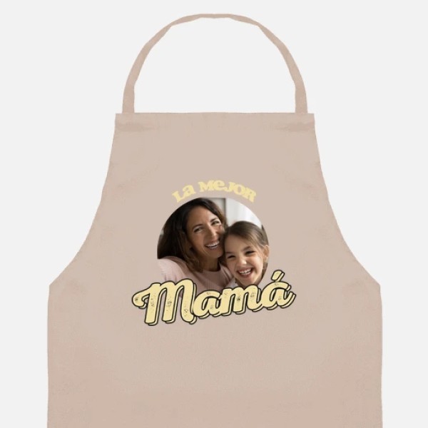 delantal la mejor mamu00e1 foto regalo delantal personalizado madre