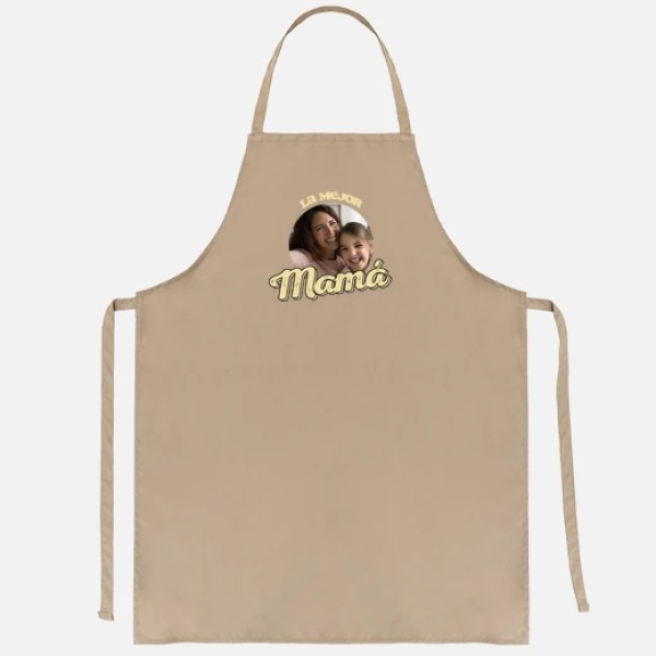 delantal la mejor mamu00e1 foto regalo delantal personalizado madre