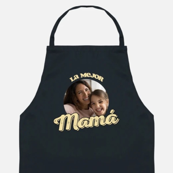 delantal la mejor mamu00e1 foto regalo delantal personalizado madre