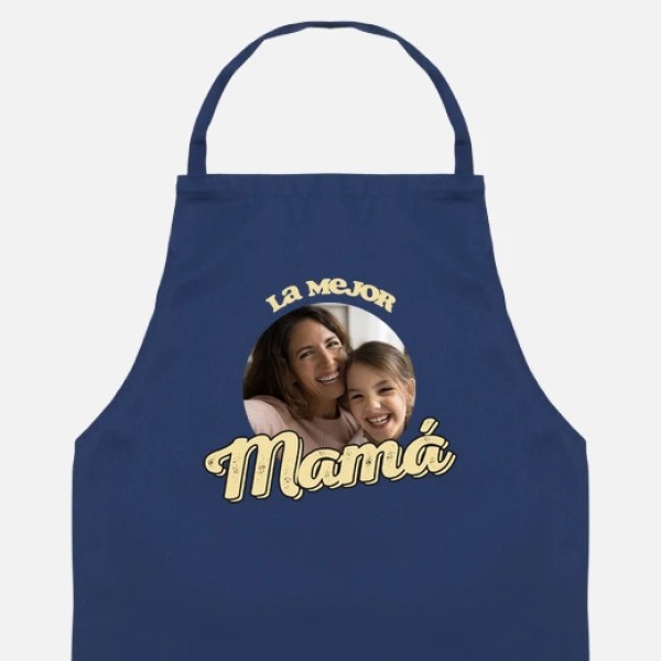 delantal la mejor mamu00e1 foto regalo delantal personalizado madre