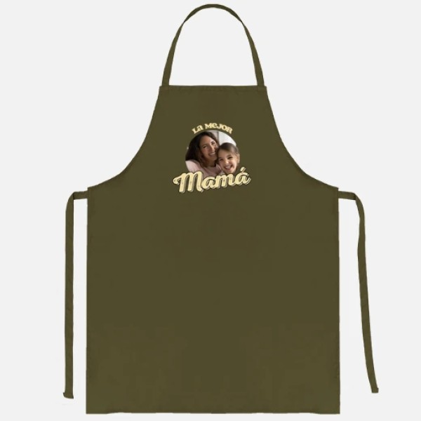 delantal la mejor mamu00e1 foto regalo delantal personalizado madre