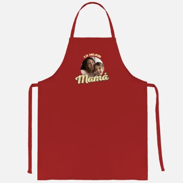 delantal la mejor mamu00e1 foto regalo delantal personalizado madre