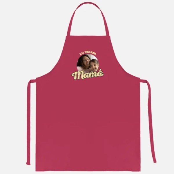 delantal la mejor mamu00e1 foto regalo delantal personalizado madre